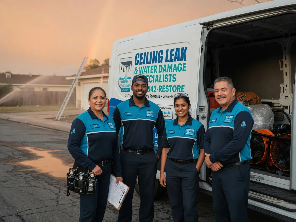 Ceiling Leak Cleanup company in Rozel, KS